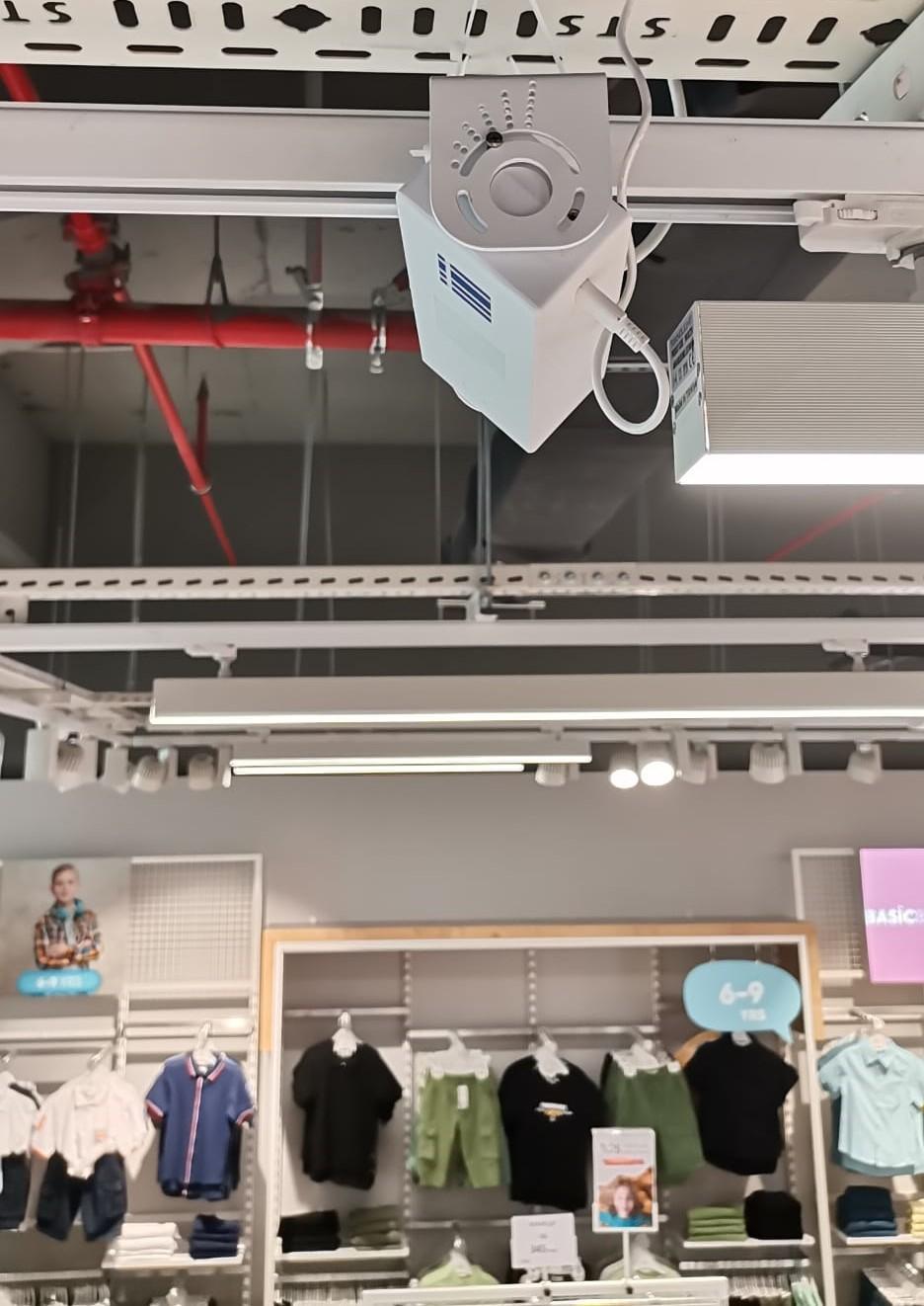 Sayiyo kişi sayım cihazı mağaza kurulumu 4